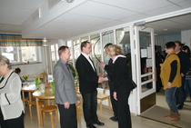 2.4.2014 koulun 60v ja vanhempainyhdistyksen 20v. juhlista. Juhlavastaanotto.